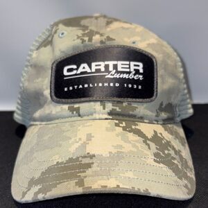 Carter Lumber Camouflage Men's Hat